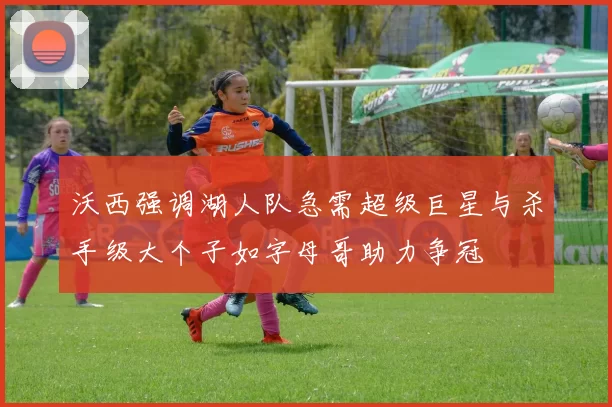 沃西强调湖人队急需超级巨星与杀手级大个子如字母哥助力争冠